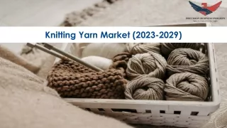 Knitting Yarn Market Size, Growth and Research Report 2029.
