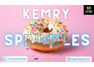 KEMRY - Biggest manufacturer of Sprinkles in India.