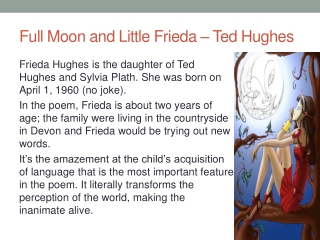 Full Moon and Little Frieda – Ted Hughes