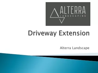 Driveway Extension