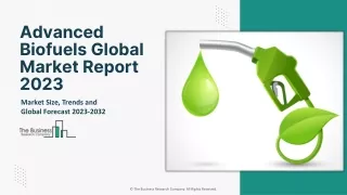 Advanced Biofuels Market Insights into Size, Drivers, and Trends