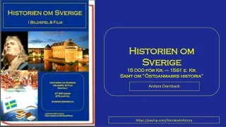 Historien om Sverige och Östdanmark 15 000 till 1561