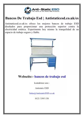 Bancos De Trabajo Esd Antistaticesd.co.uk es