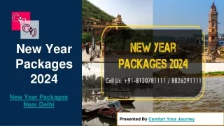 New Year Packages 2024 | New Year Packages near Delhi