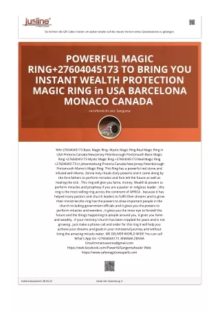 powerful-magic-ring 27632739717 -to-bring-you-instant-wealth-protection In Oslo