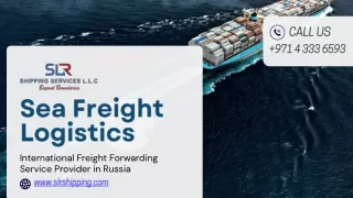 Best Sea Freight Logistics Services in Russia