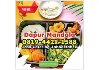 WA 0819-4421-1588 Catering Bulanan Depok Cinangka