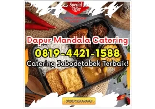 HP 0819-4421-1588 Catering Kekinian Depok Harjamukti Dapur Mandala