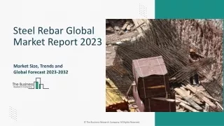 Steel Rebar Market Report 2023-2032 | Share, Trends, Demand, overview