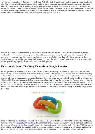 14 Businesses Doing a Great Job at High Quality Cloud Authority Backlinks