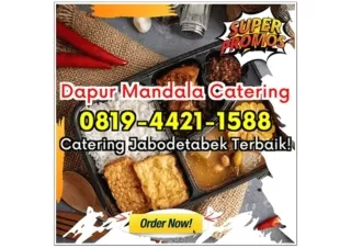 HP 0819-4421-1588 Catering Kue Kotak Depok Cinere Dapur Mandala