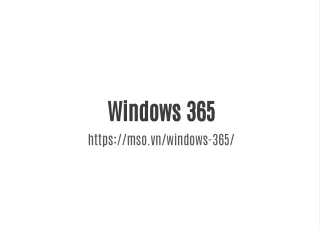 Windows 365