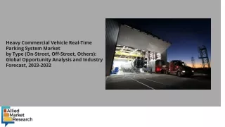 Heavy Commercial Vehicle Real-Time Parking System Market PDF