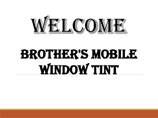 Best Mobile Window Tinting in North Lauderdale