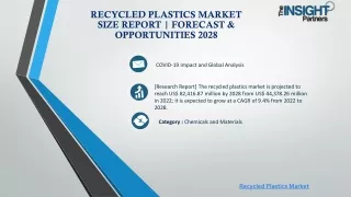 Recycled Plastics Market