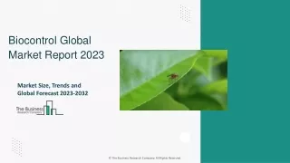 Biocontrol Market Regional Analysis, Share, Trends And Outlook By 2032