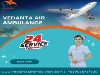 Utilize Vedanta Air Ambulance in Patna with Magnificent Medical