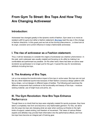 15 From Gym To Street_ Bra Tops And How They Are Changing Activewear - Google Docs