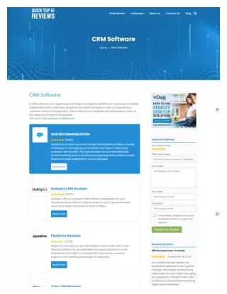 CRM Software