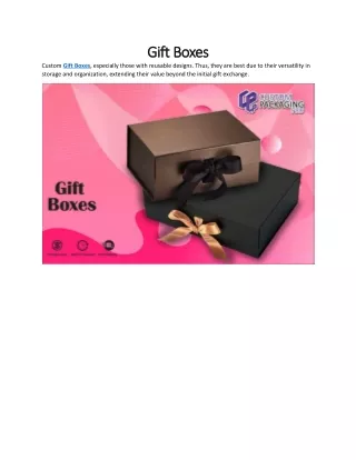 Gift Boxes