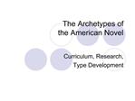 The Archetypes of the American Novel