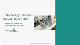 Endotherapy Devices Market Size, Industry Insights, Growth Rate By 2032