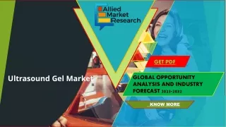 Ultrasound Gel Market