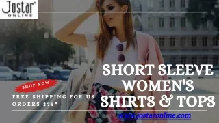 Short Sleeve Women's Shirts & Tops