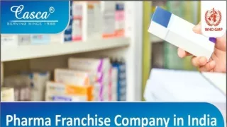 Pharma Franchise Company in India