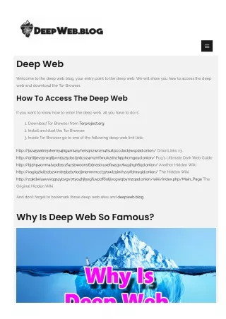 deepweb.blog