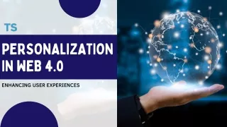 Personalization in Web 4.0