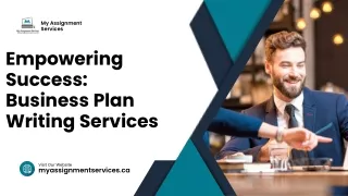 Empowering Success Business Plan Writing Services