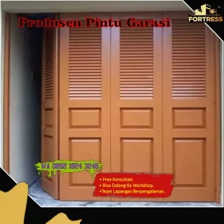 CUSTOM SIZE..!! Wa 0852 1824 3246 Pembuat Pintu Garasi Sliding Besi Fortress Untuk Ruko Di Tanjungbalai