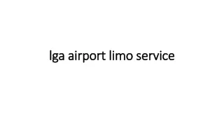 lga airport limo service