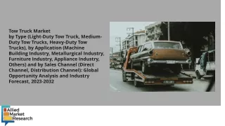 Tow Truck Market PDF