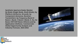 Synthetic Aperture Radar Market PDF