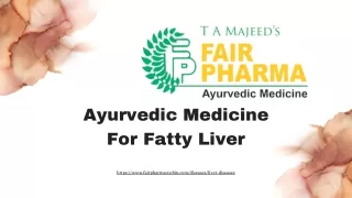 Ayurvedic Medicine For Fatty Liver