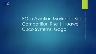 5G in Aviation Market