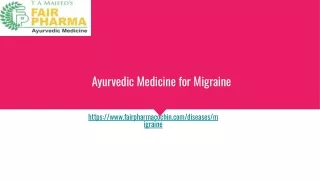 Ayurvedic Medicine for Migraine