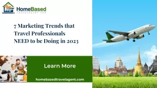 7 Marketing Trends that Travel Professionals NEED to be Doing in 2023