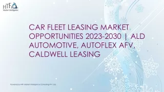 Car Fleet Leasing Market