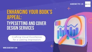 Enhancing Your Book's Appeal Typesetting and Cover Design Services