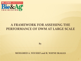 A Framework for assessing the performance of DWM at large Scale