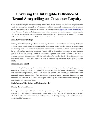 Unveiling-the-Intangible-Influence-of-Brand-Storytelling-on-Customer-Loyalty