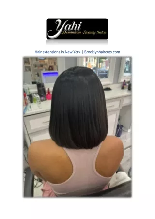 Hair extensions in New York | Brooklynhaircuts.com