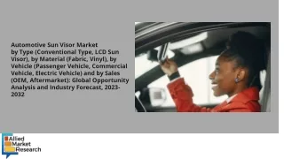 Automotive Sun Visor Market PDF