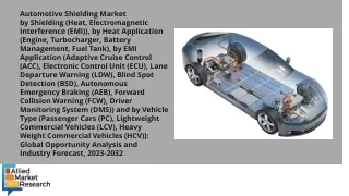 Automotive Shielding Market PDF