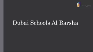 DUBAI SCHOOLS