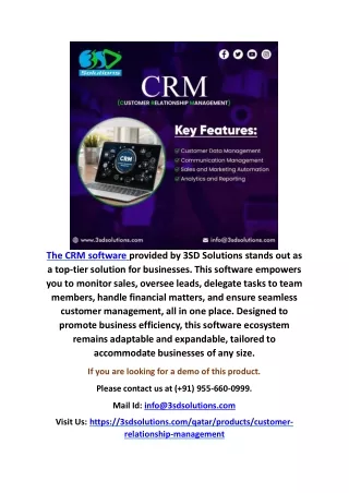 Best Companies Offering CRM Solutions in Qatar