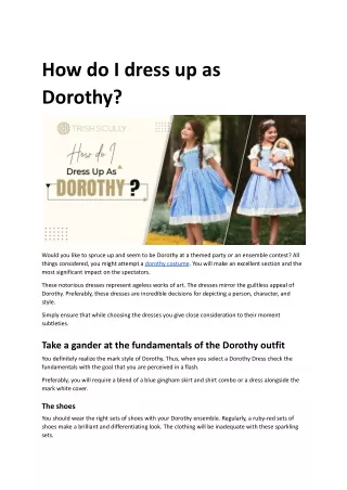 How do I dress up as Dorothy_.docx